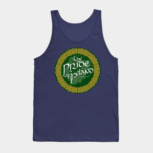 Pride of Ireland logo (Green) Tank Top